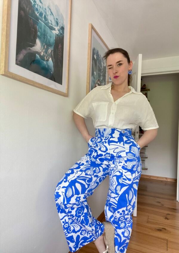 PAREE POUR LA GRECE AVEC CE PANTALON EPHESE DE BELENE PARIS