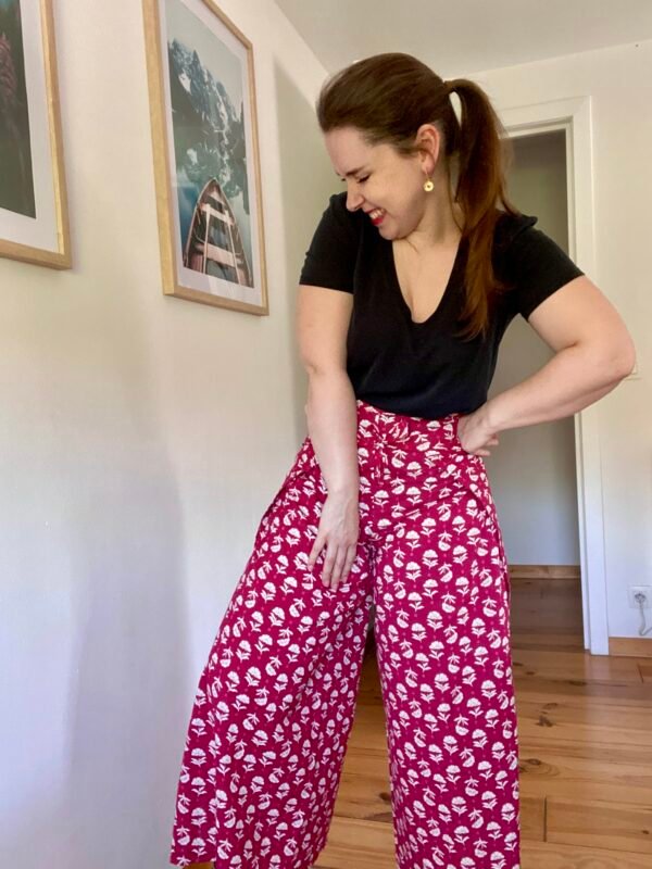 LE PANTALON THAÏ : PROJET IDEAL POUR DEBUTER LE PATRONAGE